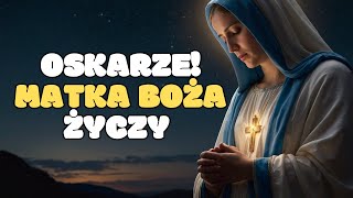 MODLITWA URODZINOWA ZA OSKARA 🙏  Modlitwa Do Matki Bożej [upl. by Ahsirhcal]