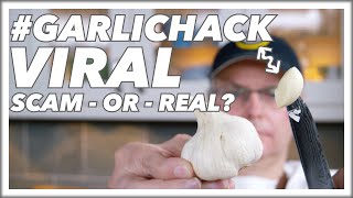 How To Do The GarlicHack Garlic Peeling TRICK Secret Revealed [upl. by Ainnat709]