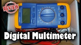 Digital Meter Excel A830L Multimeter Review DMM [upl. by Columbus687]