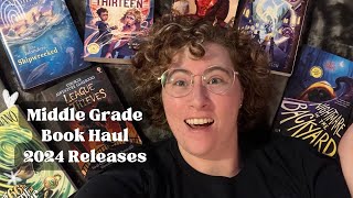 Massive Middle Grade Book Haul  2024 Releases [upl. by Odericus]