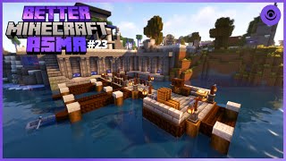 Building the Docks  Minecraft Chill LP 23  ASMR Soft Spoken [upl. by Meares353]