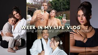 Week In My Life Vlog♡ Our 5 Year Wedding Anniversary Photoshoot with the Kids amp More [upl. by Clerc]