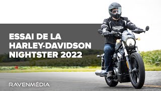 Harley Davidson Nightster 2022  Essai [upl. by Cuhp]