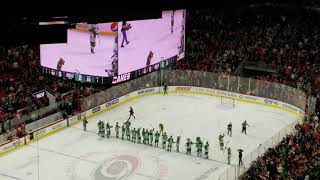 2020 Carolina Hurricanes WHALERS NIGHT Brass Bonanza [upl. by Sheeran]