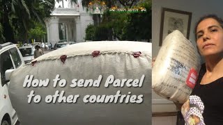 How to send parcel to Europe from India by India post [upl. by Whetstone]