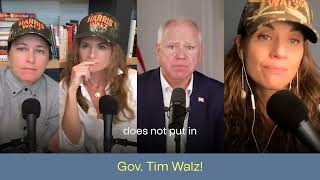 Gov Tim Walz is on We Can Do Hard Things [upl. by Akienom]