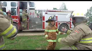 Braydens MakeAWish  Hanover Fire Dept [upl. by Akirdnwahs353]