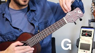 How to tune a UKULELE for total beginners [upl. by Wendin]