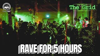 5 HOURS RAVE NON STOP  TRANCE HYPNOTIC TECHNO HARD GROOVE  CALGARY [upl. by Annaili]