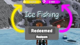 Ice Fishing Simulator Codes  10000🪙COINS 2000💎GEMS [upl. by Kellby660]