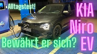 Kia Niro EV Bewährt er sich im Alltagstest [upl. by Ahkos]