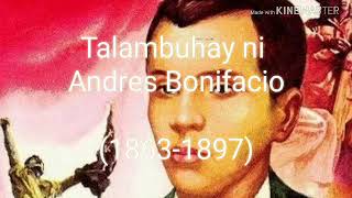 Talambuhay ni Andres Bonifacio [upl. by Anyzratak]