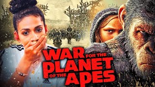 War For The Planet of the Apes 2017 FIRST TIME WATCHING Reaction [upl. by Ahsirek570]