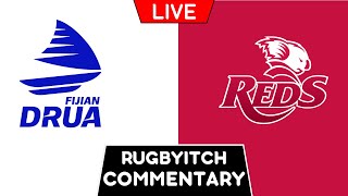 FIJIAN DRUA vs REDS 2024 Live Commentary [upl. by Clayborne45]