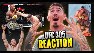 Tom Aspinall Reacts To UFC 305 😲 How is Dricus du Plessis So GOOD [upl. by Andres]