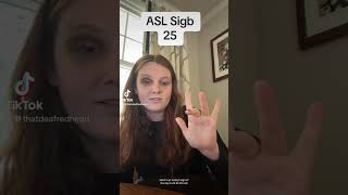 Learn How To Sign quot25quot in ASL for Beginners  American Sign Language shorts [upl. by Emmuela672]