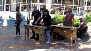 IKAMVA MARIMBA BAND JAM SESSION FEATURING TUKUS NERIA AND NOMCEBOS NGILONDOLOZE COVER VERSIONS [upl. by Aerdnahc247]