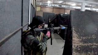 2552024 Landing Zone CQB airsoft gameplay with CGS DDM4 PDW [upl. by Halfdan]