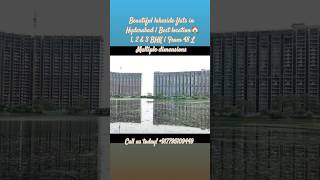 Flats for sale in Hyderabad  Invest in Hyd💰 Call us today ☎️7795109449 shorts trending [upl. by Basile]