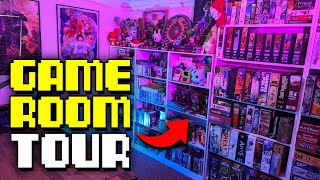 My Retro Haven  Game Room Tour 2024 [upl. by Fidelio993]