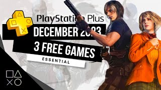 PlayStation Plus Essential December 2023 Monthly Games  PS Plus December 2023 [upl. by Giza]