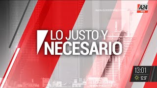 Argentina apremiada por la inflación LoJustoyNecesario I PROGRAMA COMPLETO 18062022 I A24 [upl. by Henryk]