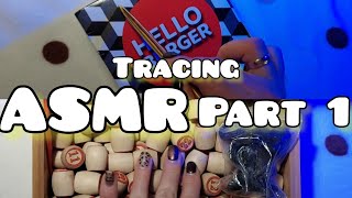 ASMR  tracing  no talking 🤐 part 1 [upl. by Prudhoe]