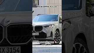 BMW X3 20d xDrive  The Better SUV [upl. by Justinian282]