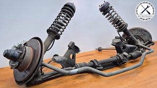 Datsun 240Z Restoration  Front Axle Masterpiece Part 6 [upl. by Ethel]