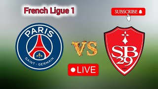 Paris Saint Germain vs Stade Brestois 29 French Ligue 1 Football live score live match 2024 streamin [upl. by Assiar39]