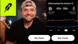 Betting on The Presidential Election With Robinhood [upl. by Atilamrac179]