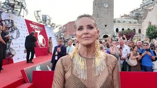 Taormina Film Festival Sharon Stone ospite della 70esima edizione [upl. by Noryv]