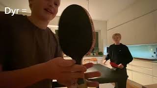 Dyrt vs billig vs hemmagjord pingisracket🏓🔥🔥 [upl. by Rosalinde]