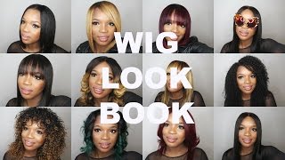 WIG LOOKBOOK [upl. by Enogitna]