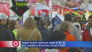 Target To Raise Minimum Wage To 15 By 2020 [upl. by Pontias]