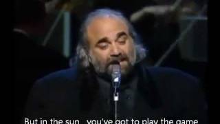 Demis Roussos  Rain And Tears Live In Bratislava 字幕製作 Tracy Dong [upl. by Dacey841]