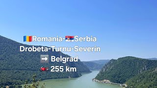 Motorcycle trip from Romania 🇷🇴 to Serbia 🇷🇸 255 km one day bmw motovlog [upl. by Augustus456]