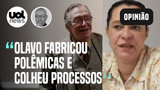 Filha de Olavo de Carvalho desqualifica o pai que fez polêmicas e colecionou processos diz Josias [upl. by Imhsar]