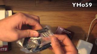 Unboxing of Transcend StoreJet 25M3 1TB External Hard Drive [upl. by Earesed189]