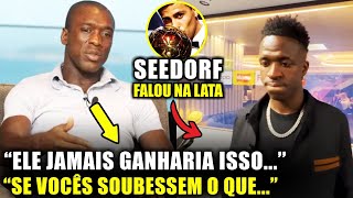 🚨 NOSSA Olha o que o SEEDORF FALOU DE VINI JR E DA BOLA DE OURO ”NÃO MERECIA ISSO COVARDIA” [upl. by Noonan]