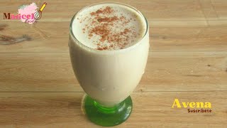 Receta de bebida de Avena Fría y Saludable  Receta Refrescante y Fácil de Preparar [upl. by Nnaitsirhc]