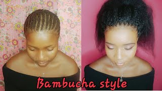 Jinsi ya kucrochet Bambucha HOW TO CROCHET BAMBUCHA HAIR TANZANIAN YOUTUBER [upl. by Bena]