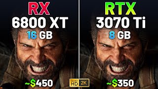 RX 6800 XT vs RTX 3070 Ti  Test in 12 Games in 2024 [upl. by Kassab819]