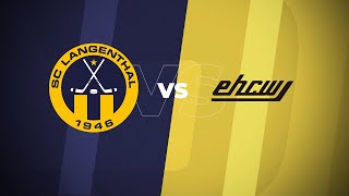 MyHockey League  SC Langenthal vs EHC Wetzikon [upl. by Myra]