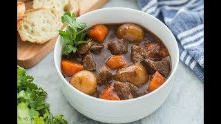 How to make Instant Pot Beef Stew  The Recipe Rebel [upl. by Giselle]