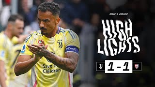 HIGHLIGHTS SERIE A  Juventus 11 Cagliari  Matchday 7 [upl. by Norrek]