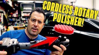 Review Of The SPTA Cordless Polisher  A Great Way To Polish Your Car detailing polishing [upl. by Auhsohey]