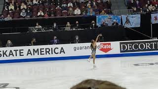 Kaori Sakamoto  Skate America 2021 SP [upl. by Towland974]