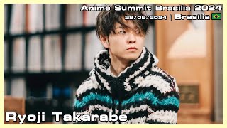 Ryoji Takarabe  Anime Summit Brasília 2024  28092024 [upl. by Ahsyekal]