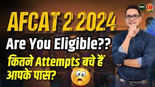 Are You Eligible for AFCAT 2 2024 Exam   AFCAT 2 2024 Age Limit  AFCAT Eligibility 2024  MKC [upl. by Ylrrad]